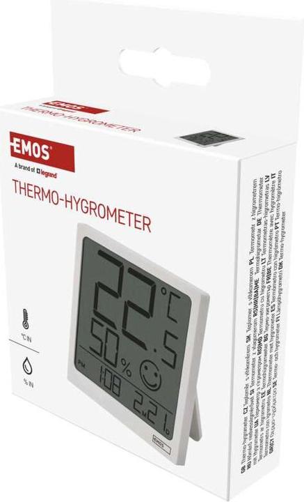 Actual product image Emos Digitales Thermometer mit Hygrometer E0522