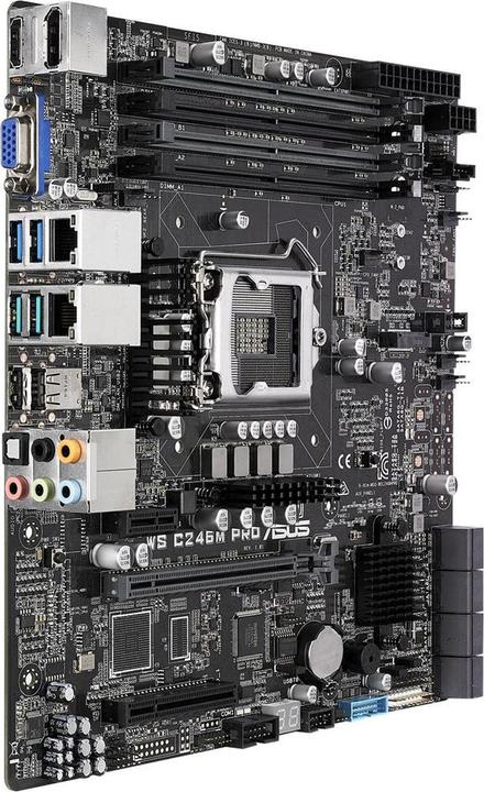 Produktbild ASUS C246M PRO (LGA 1151, Intel C246, mATX)