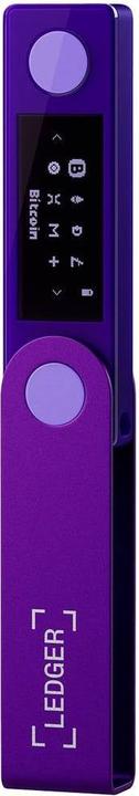 Actual product image Ledger DUPLIKAT Nano X crypto hardware wallet Purple Amethyst (Bitcoin, Litecoin, Ether)