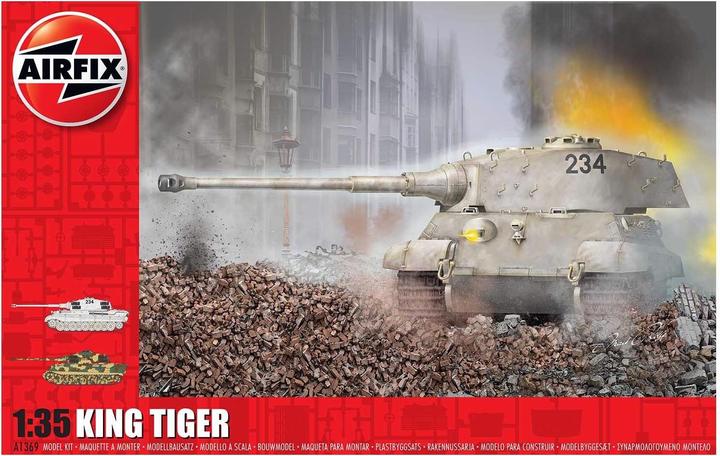 Actual product image Airfix Kit tank King Tiger 1:35