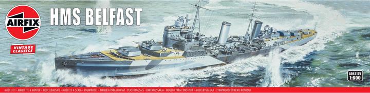 Actual product image Airfix Kit HMS Belfast 1:600