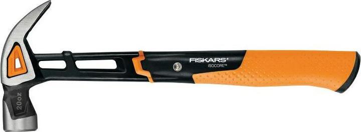 Image du produit Fiskars IsoCore lenktas dailidės plaktukas L 20oz (779 g)