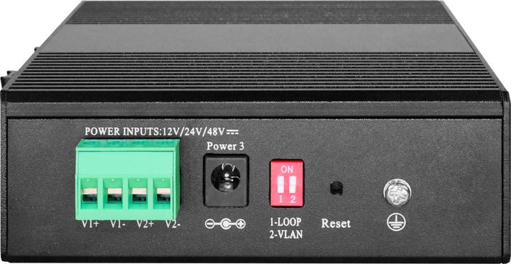 Actual product image LevelOne Switch 8x GE IGS-2108P 8xPoE Outputs black (8 Ports)