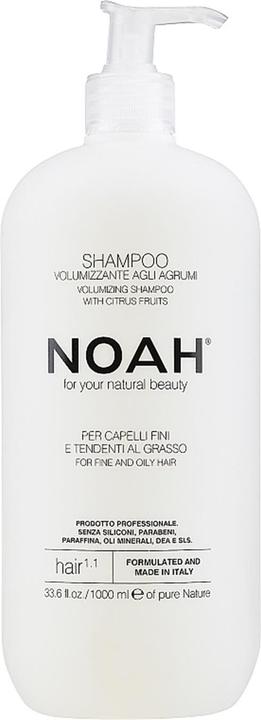Image du produit Neutral 1.1 Shampooing Volumateur aux Agrumes 1000ml - Made in Italy - Cruelty Free No SLS or Parab (1000 ml)