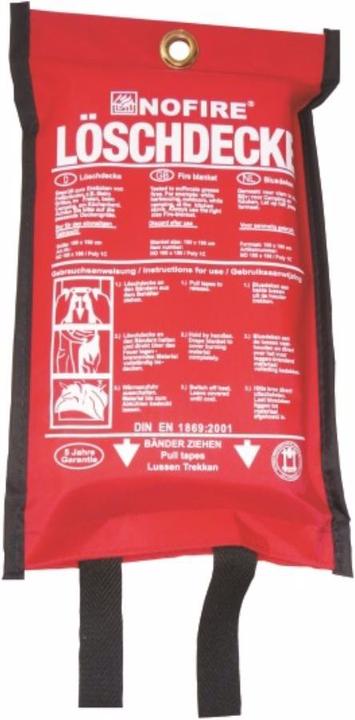 Produktbild Nofire Löschdecke 120x120cm im Polybag (A, B, F)