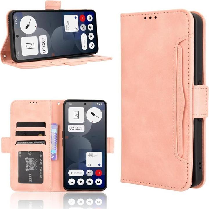 Actual product image Cover-Discount Nothing Phone (3a) Pro - Etui viele Kartenfächer (Nothing Phone (3a) Pro)