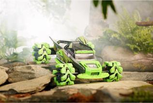 Image du produit Nikko RC 19069 Rock CrushR, voiture RC télécommandée, véhicule tout-terrain jusqu'à 14 km/h, arrêt