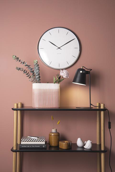 Actual product image Karlsson Wall clock Leaf White (40 cm)