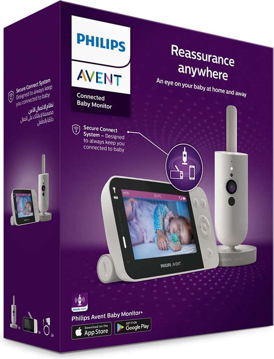 Produktbild Philips Avent Video Connected (Babyphone mit Kamera, 400 m)