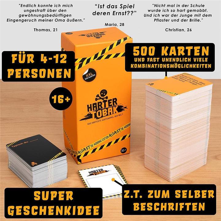 Actual product image Simon & Jan Hard Tobacco ROAST, Mobbing Edition (German)