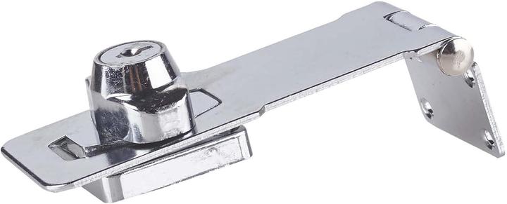 Actual product image Yale Y116B/115/BC hasp with integrated lock 41.4 mm key lock (1 pcs.)