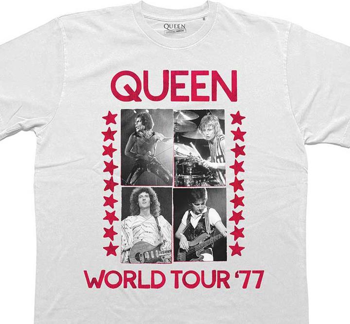 Image du produit Queen - T-shirt WORLD TOUR '77 - Adulte (XXL)