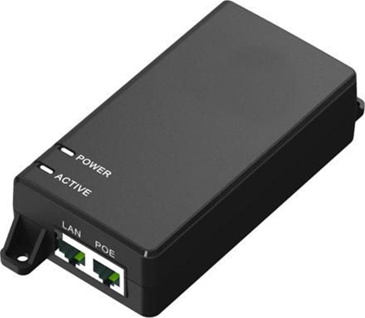 Actual product image MicroConnect 60W 802.3af/at PoE Injector UK (802.3af (PoE), 60 W)