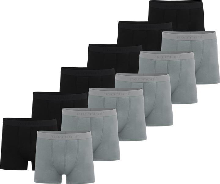Actual product image Normani 12 Herren Bambus-Boxershorts (S, pack of 12)