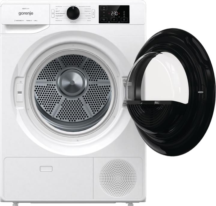 Image du produit Gorenje DNE82/GN Sèche-linge à pompe à chaleur A++ 8kg Demi-charge TwinAir (8 kg)
