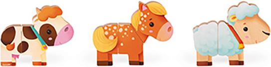 Produktbild Janod Magnetische Figuren Bauernhof Tiere