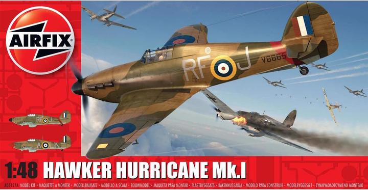 Produktbild Airfix Bausatz Hawker Hurricane Mk.1 1:48