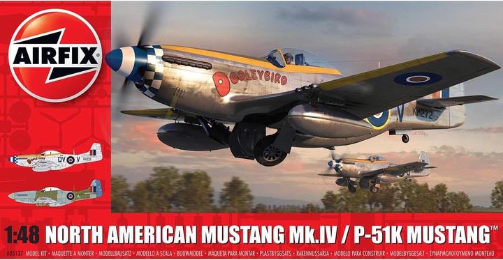 Image du produit Airfix Kit de construction North American P-51K Mustang Mk.IV 1:48