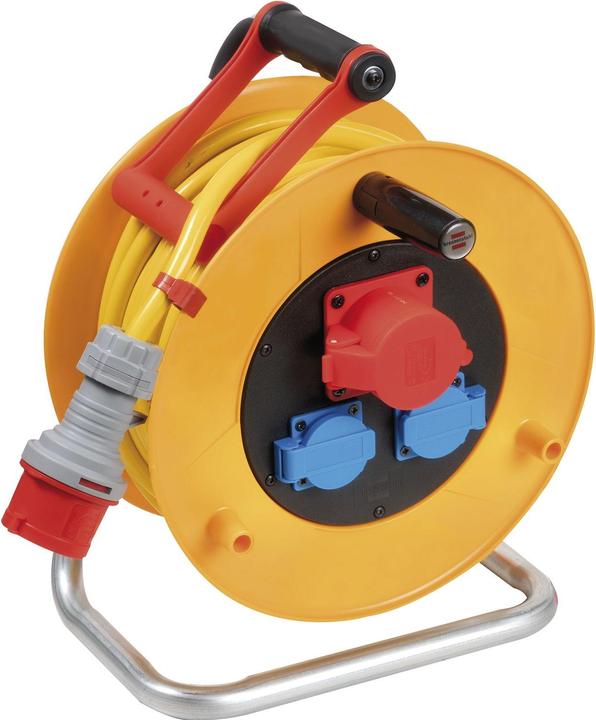 Brennenstuhl CEE cable reel ST GARANT 320 5G2.5 Length 25 m IP44 (25 m, 2.50 mm²)