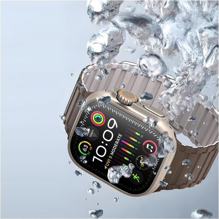 Actual product image Dux Ducis KJ bracelet (45 mm, 44 mm, 42 mm, 49 mm, Silicone (liquid))