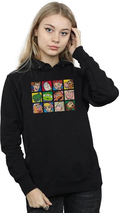 Image du produit Disney - Sweat à capuche TOY STORY CHARACTER SQUARES - Femme (L)