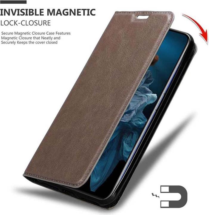 Productafbeelding Cadorabo Boek Onzichtbare Magneethoes (Huawei Nova 5T, TCL 20S, LG K20)