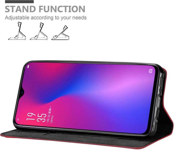 Productafbeelding Cadorabo Boek Onzichtbare Magneethoes (Oppo R17)