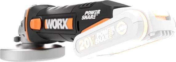 Actual product image Worx Angle grinder (115 mm)