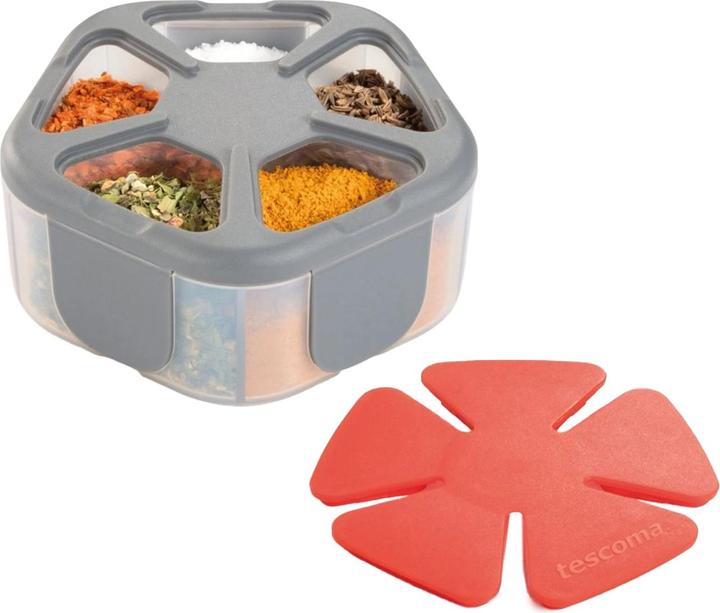 Actual product image Tescoma Travel spice shaker with 5 compartments (Various spices)