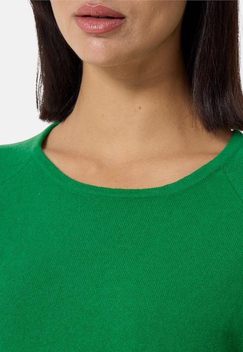 Produktbild Cash-Mere Kaschmir Rundhals Pullover mit Seitenschlitzen (XS)