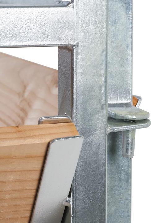 Immagine prodotto Bellissa Compostiera legno/metallo 100x100x100 cm zincata a caldo