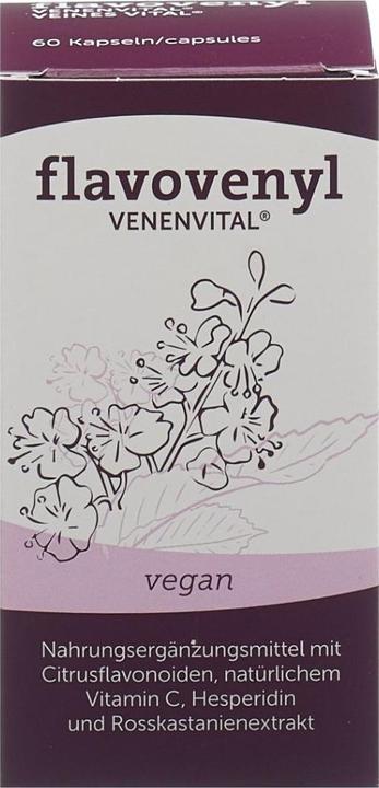 Image du produit Flavovenyl VEINES VITAL caps (60 pièce(s), Capsules, 60 g)