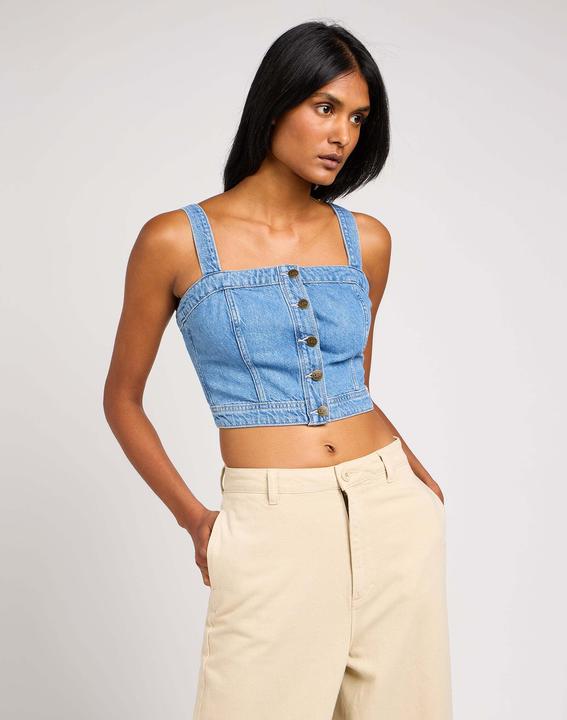 Lee Tops Denim Tank (M)