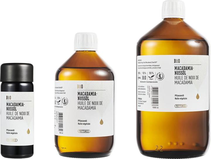 Actual product image Phytomed Macadamianussöl Bio (Body oil, 500 ml)