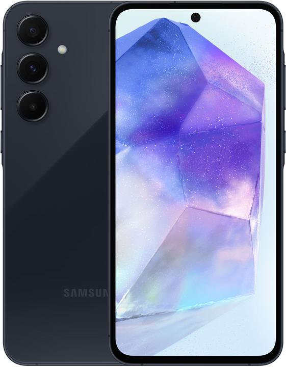 Samsung Galaxy A55 (256 Go, Awesome Navy, 6.60", SIM + eSIM, 50 Mpx, 5G)