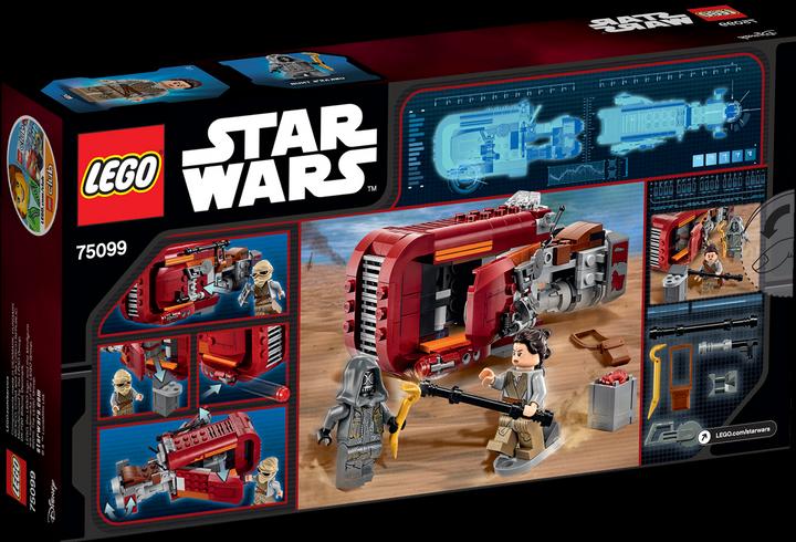 Produktbild LEGO Rey's Speeder (75099, LEGO Star Wars)
