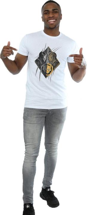 Actual product image Mens Black Panther Vs Killmonger T-Shirt (L)