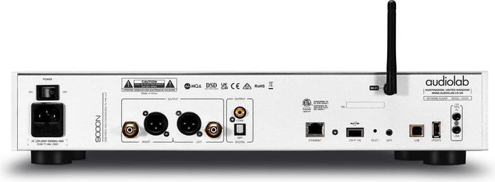 Actual product image Audiolab 9000N Lumin Netwerkspeler - Zilver (Network Audio Player)