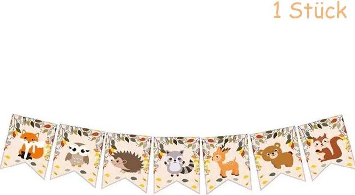 Immagine prodotto ASMI 75-teiliges Party-Set Wald Tiere