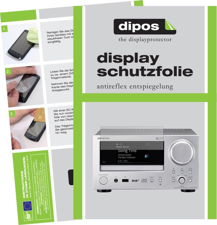 Produktbild Dipos Displayschutzfolie Antireflex (Audiogerät Bildschirm-Schutzfolie)
