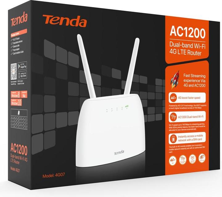 Produktbild Tenda 4G07 AC1200