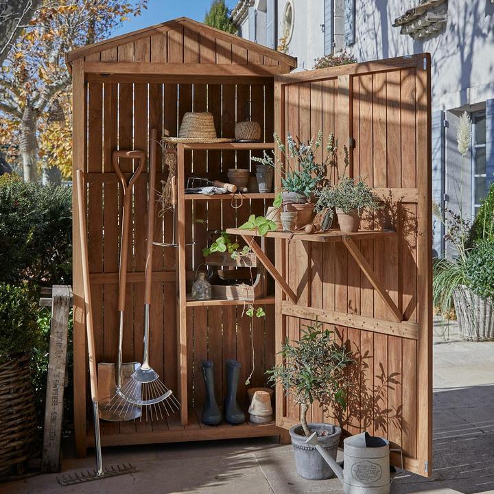 Produktbild Loberon Gartenschrank Tomte antikbraun