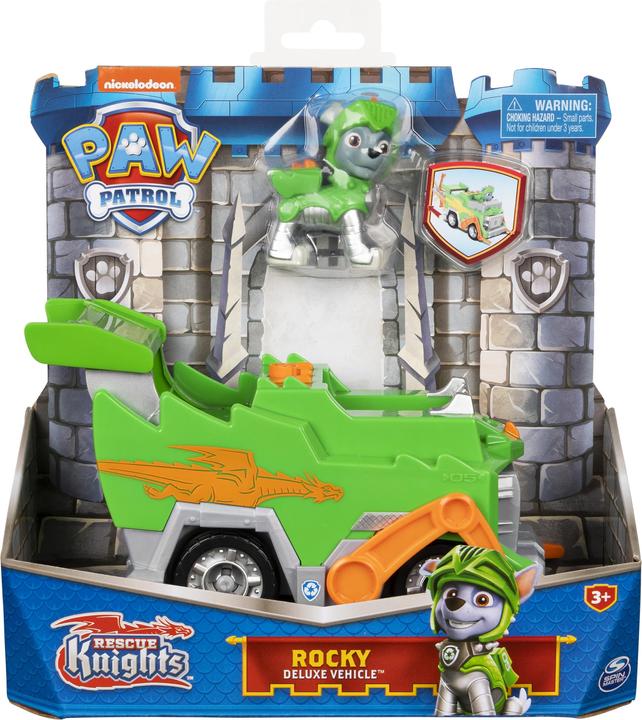 Actual product image Spin Master Paw Patrol Rescue Knights Rocky