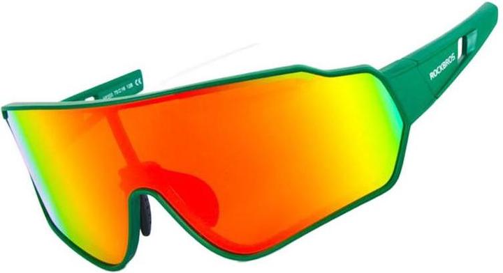 Produktbild Rockbros Polarisierte Fahrradbrille (Grün, Multicolor-Effekt)