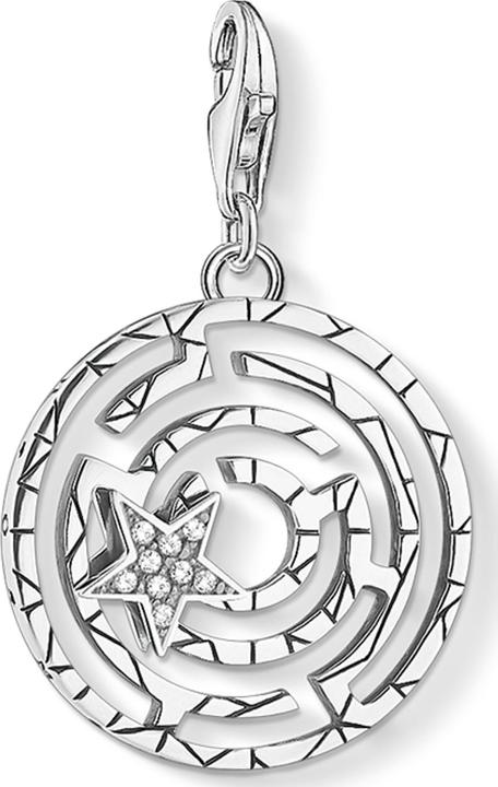 Actual product image Thomas Sabo Charm pendant Labyrinth (925 silver)