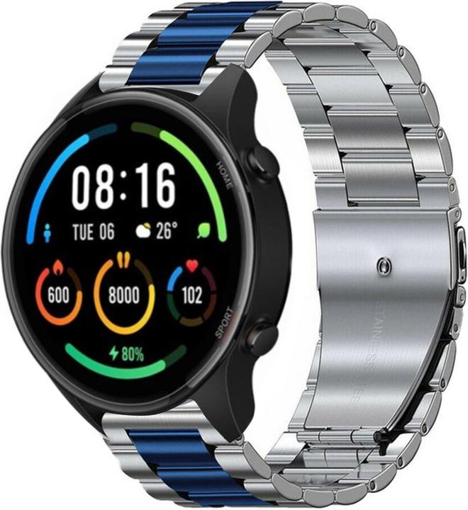 Produktbild Strap-it Stahlarmband (22 mm, Edelstahl, Xiaomi Mi Watch)