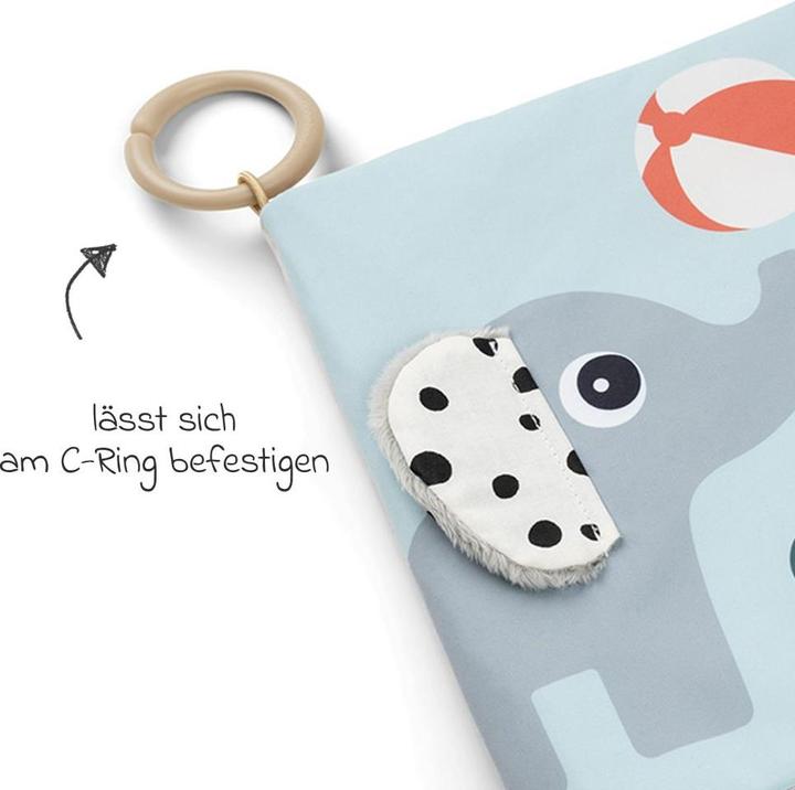 Actual product image Done by Deer Babybücher Activity-Soft-Bilderbuch Tummy Time - Deer