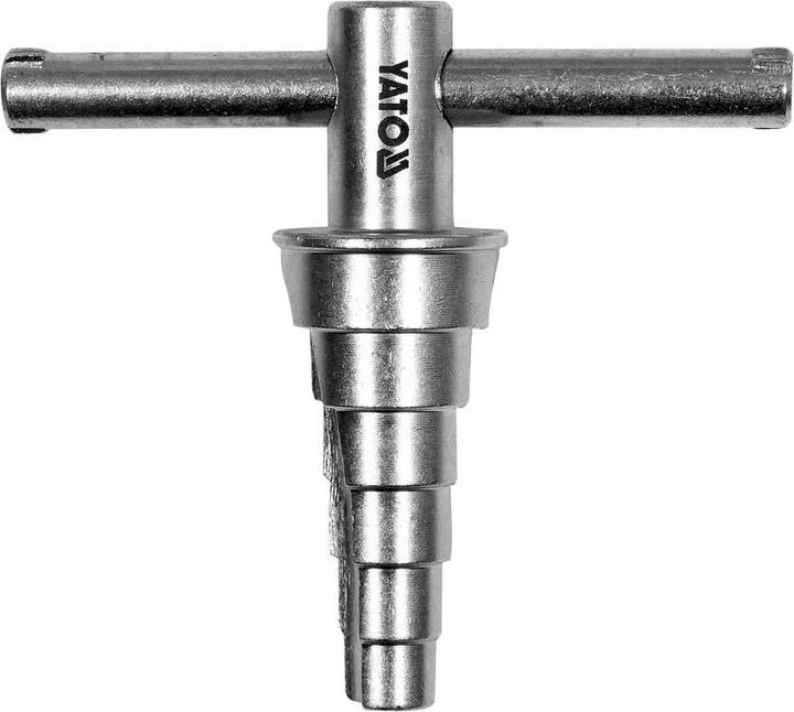 Produktbild Yato YT-03318 Heizkörper-Rund-Stufenschlüssel, 1/2 Zoll (12,7 mm) - 1-1/8 Zoll (28,6 mm)