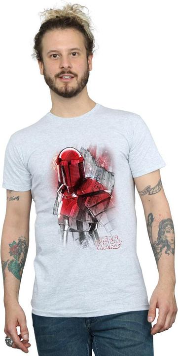 Actual product image Star Wars Mens The Last Jedi Praetorian Guard Brushed T-Shirt (S)