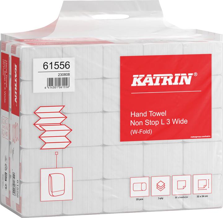 Immagine prodotto Katrin Asciugamani W-Fold Interfold Classic Non Stop L 3 (90 x)
